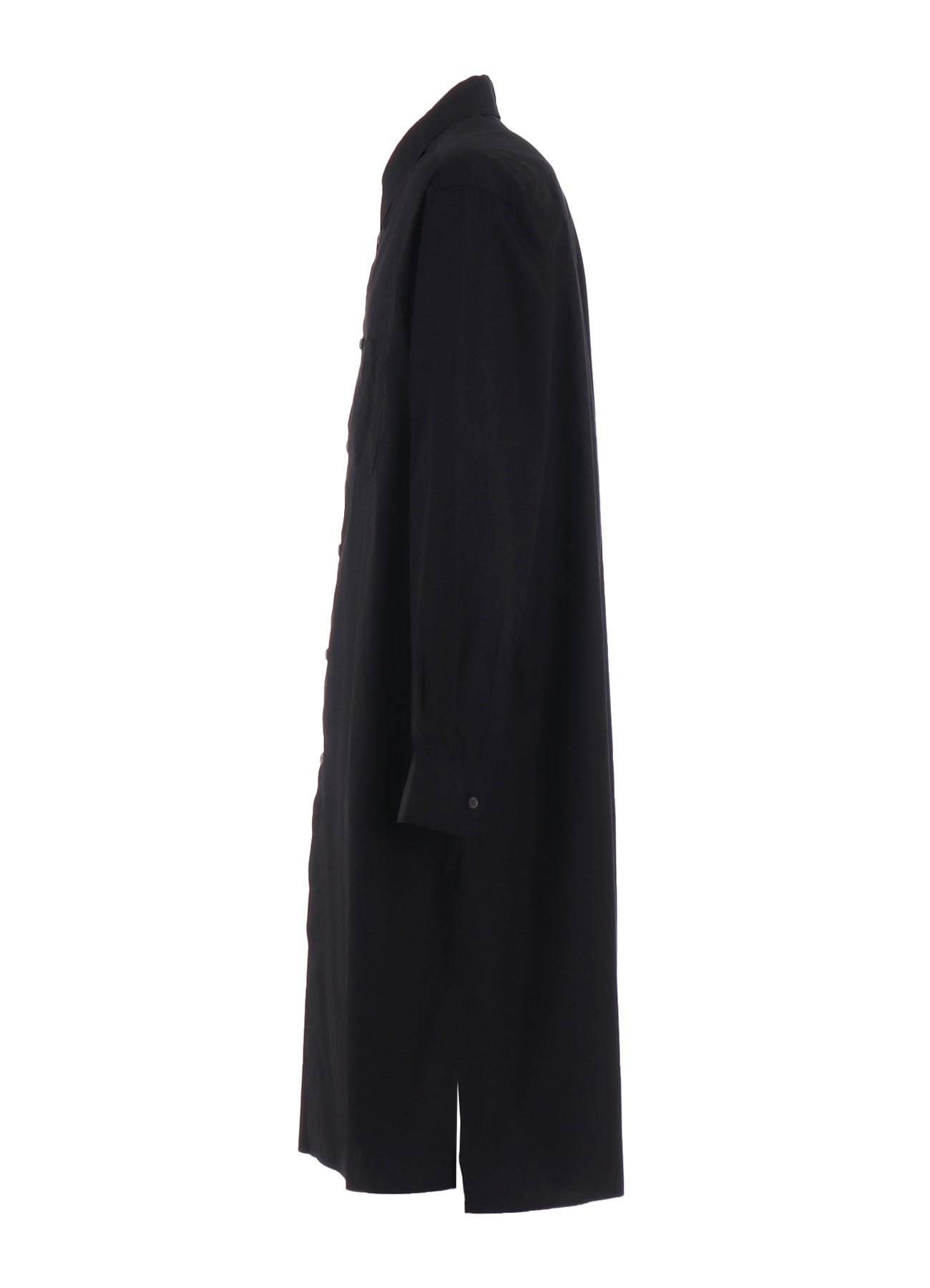 COTTON BROAD REGULAR COLLAR LONG SHIRT