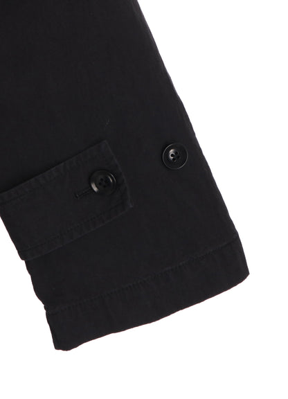 BRUSHED WASHER FINISH BROAD TRENCH COAT