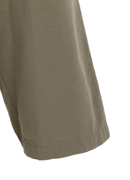 BRUSHED WASHER FINISH BROAD SAROUEL PANTS