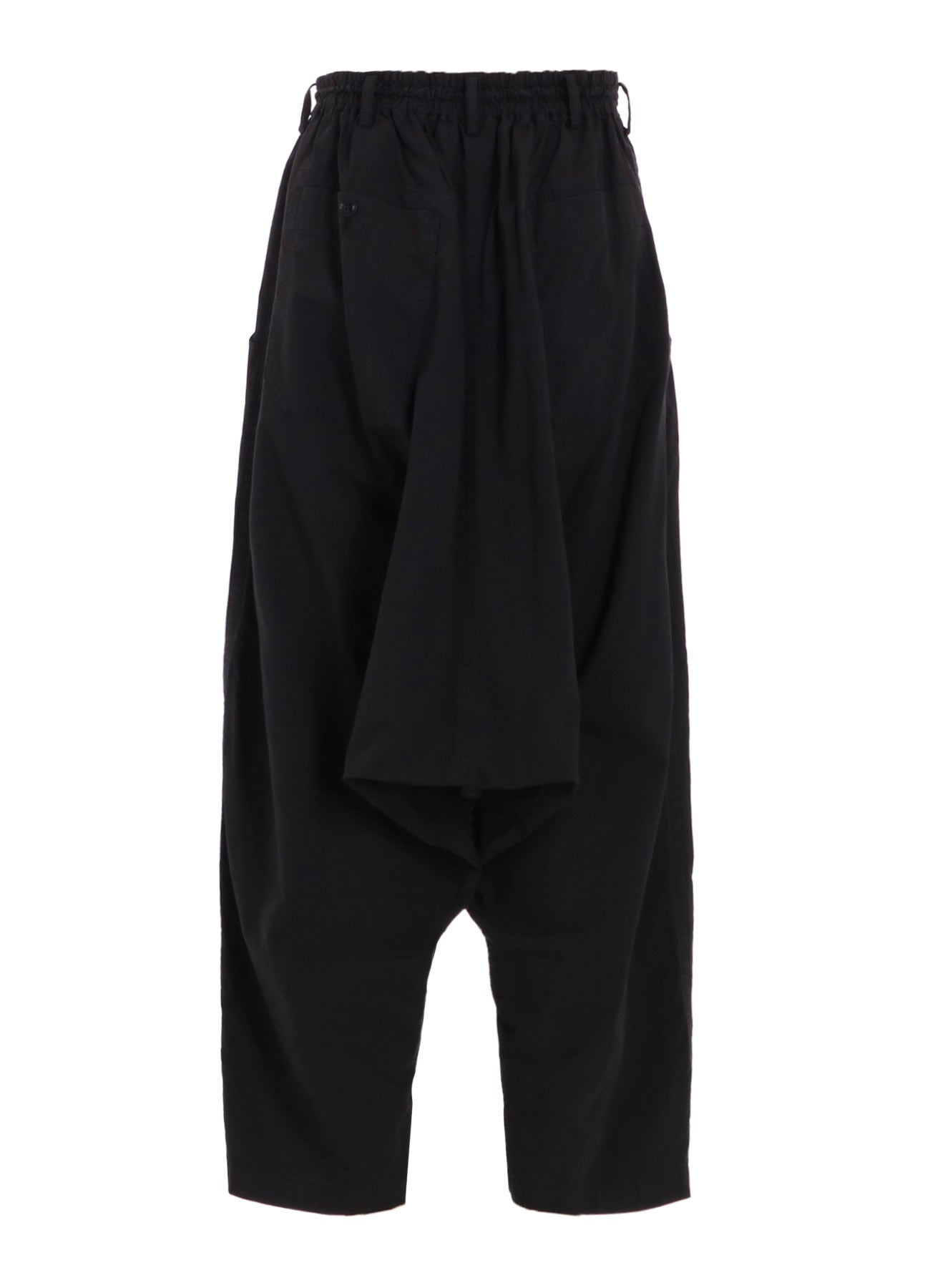 BRUSHED WASHER FINISH BROAD SAROUEL PANTS