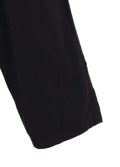 BRUSHED WASHER FINISH BROAD SAROUEL PANTS