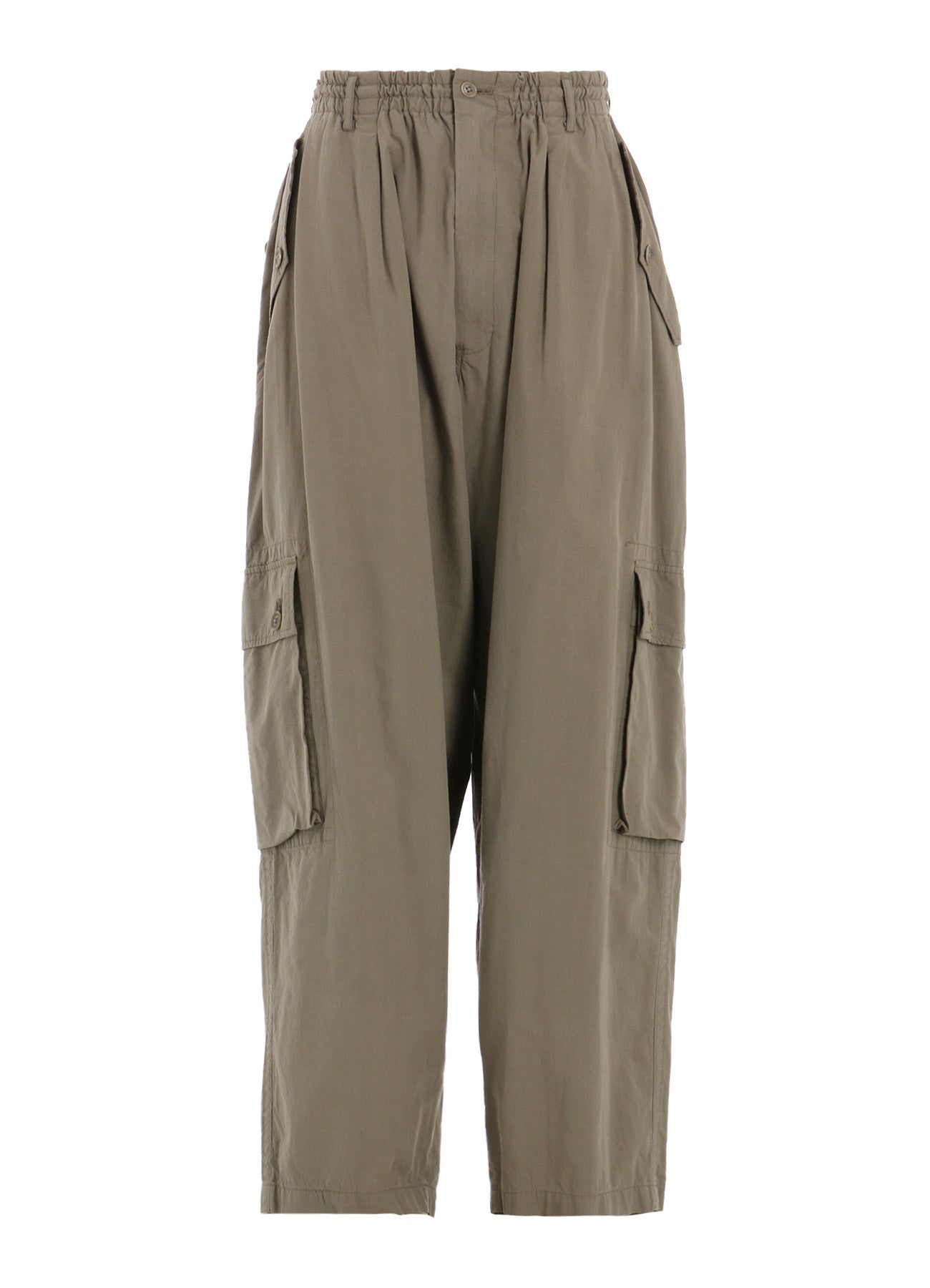 BRUSHED WASHER FINISH BROAD CARGO PANTS
