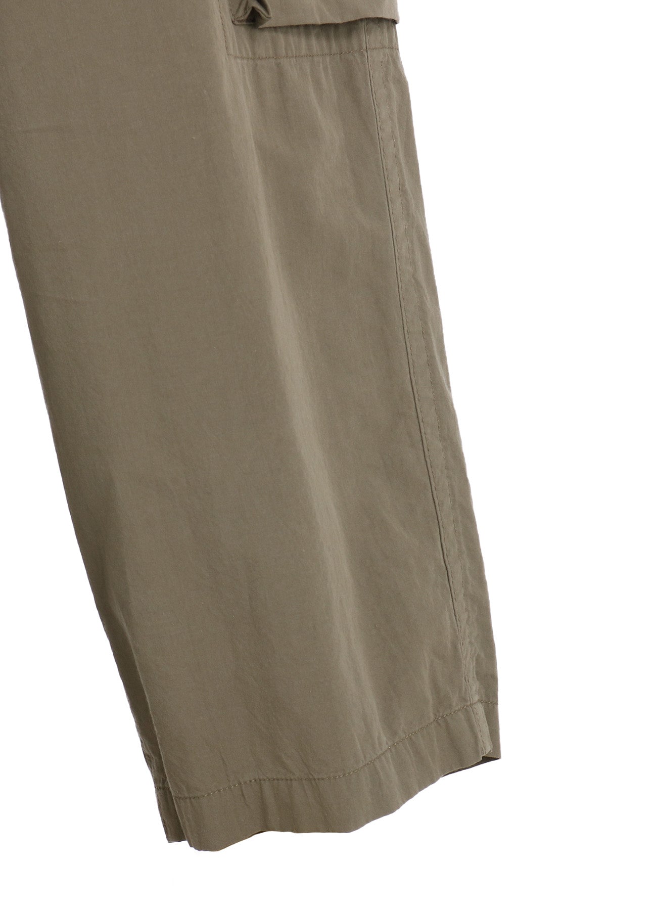 BRUSHED WASHER FINISH BROAD CARGO PANTS