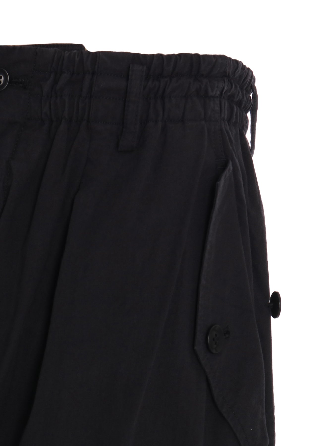 BRUSHED WASHER FINISH BROAD CARGO PANTS