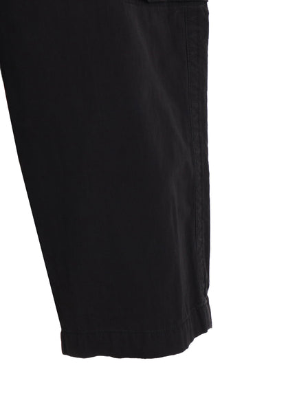 BRUSHED WASHER FINISH BROAD CARGO PANTS