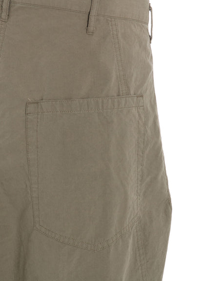 BRUSHED WASHER FINISH BROAD 5POCKET WIDE PANTS