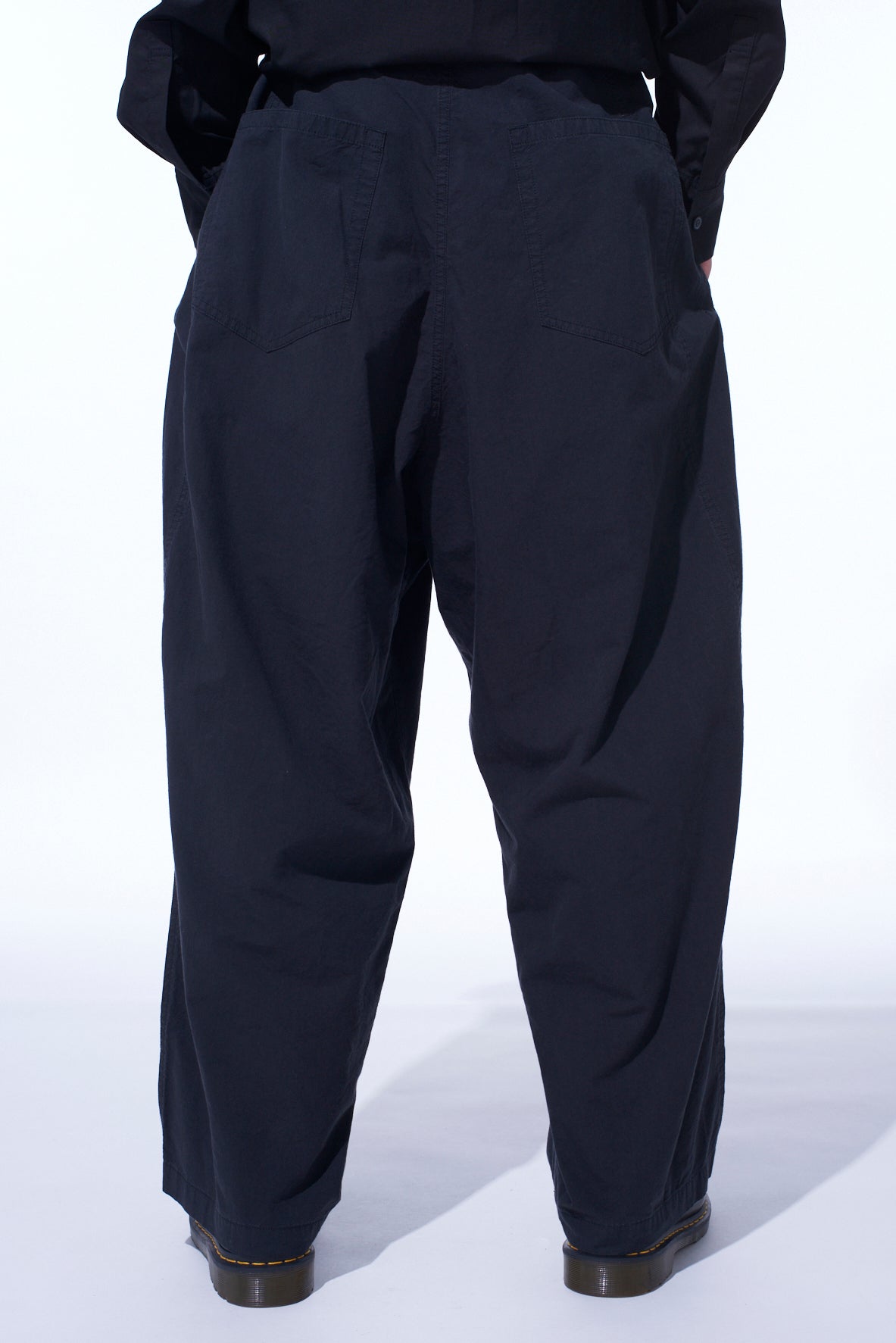 BRUSHED WASHER FINISH BROAD 5POCKET WIDE PANTS – THE SHOP
