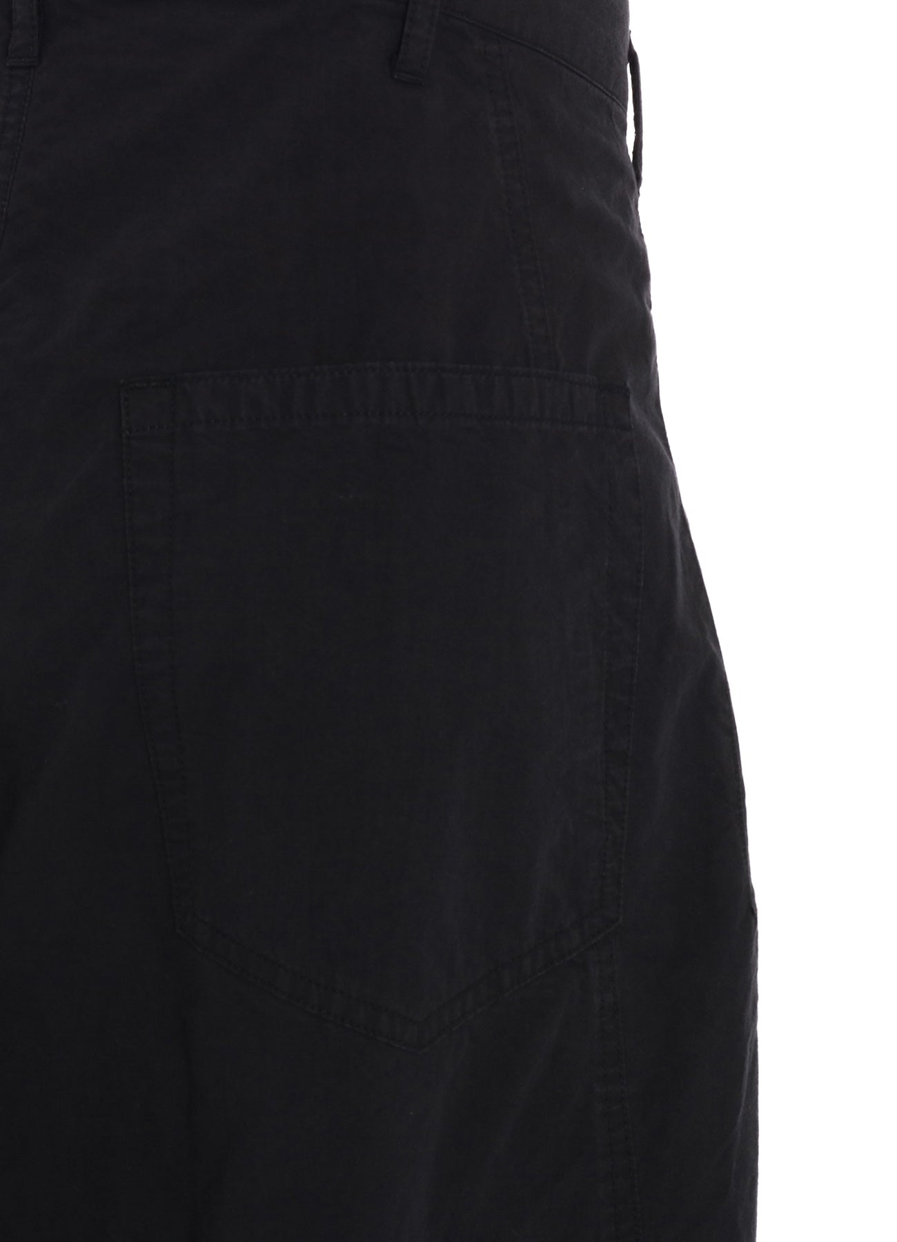 BRUSHED WASHER FINISH BROAD 5POCKET WIDE PANTS