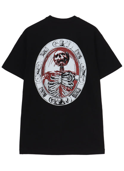 GRAPHIC T-SHIRT -GRIEVING SKULL-