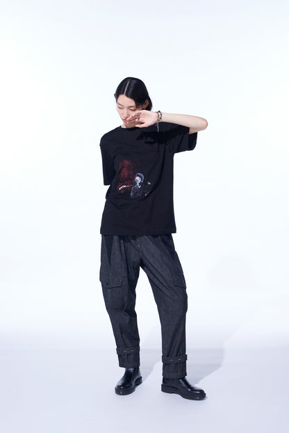 GRAPHIC T-SHIRT -SAD WOMAN-