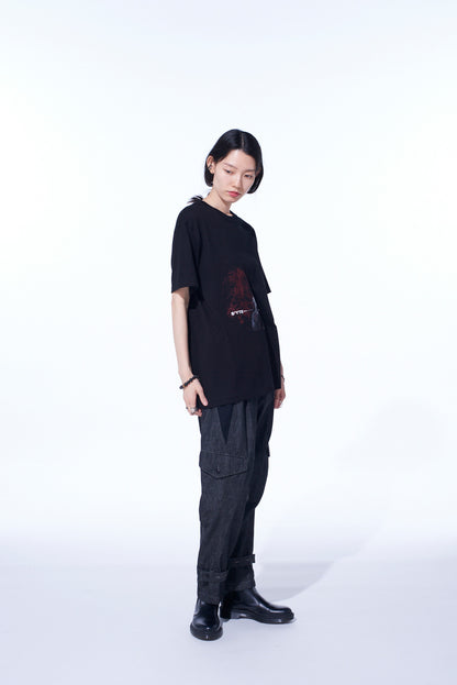 GRAPHIC T-SHIRT -SAD WOMAN-