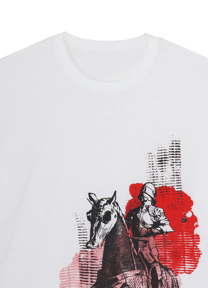 GRAPHIC T-SHIRT -KNIGHT-