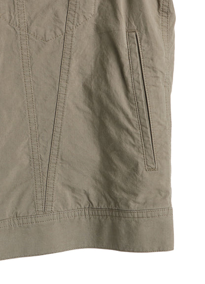 BRUSHED WASHER FINISH BROAD TRACKER JACKET