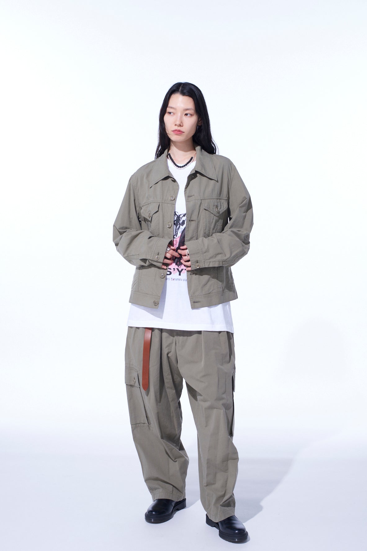 BRUSHED WASHER FINISH BROAD TRACKER JACKET