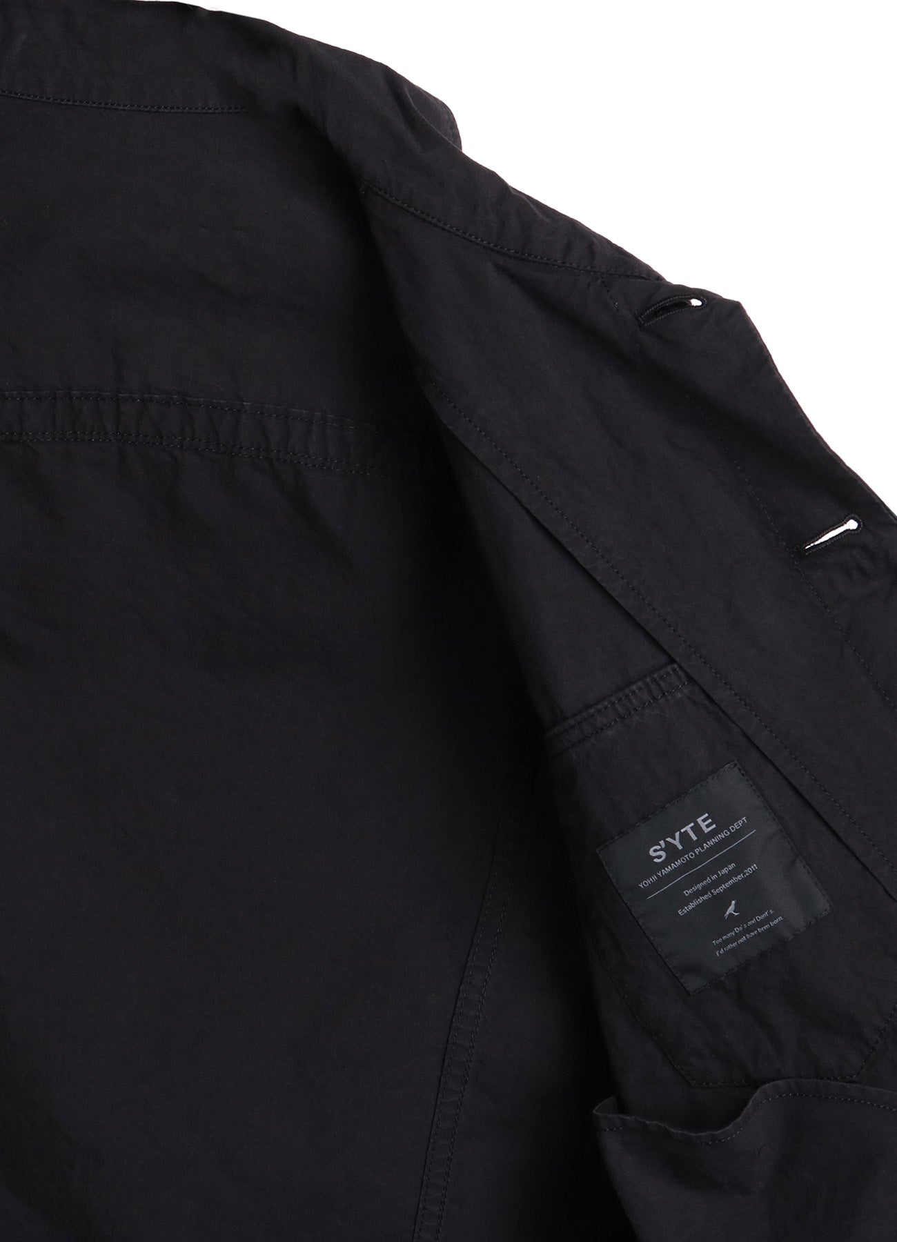 BRUSHED WASHER FINISH BROAD TRACKER JACKET