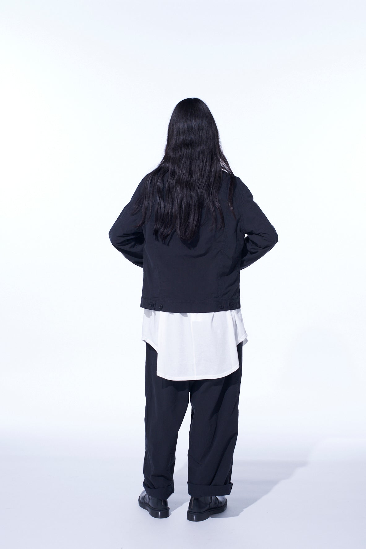 BRUSHED WASHER FINISH BROAD TRACKER JACKET