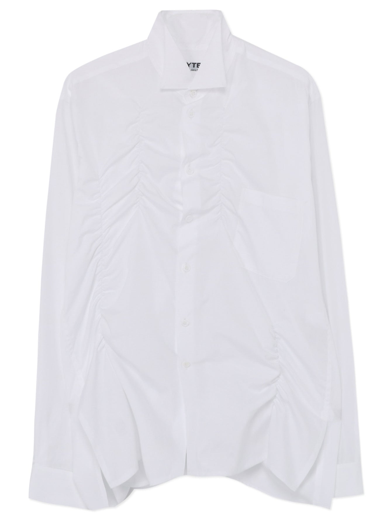 COTTON BROAD CLOTH SHIRRING DESIGN SHIRT