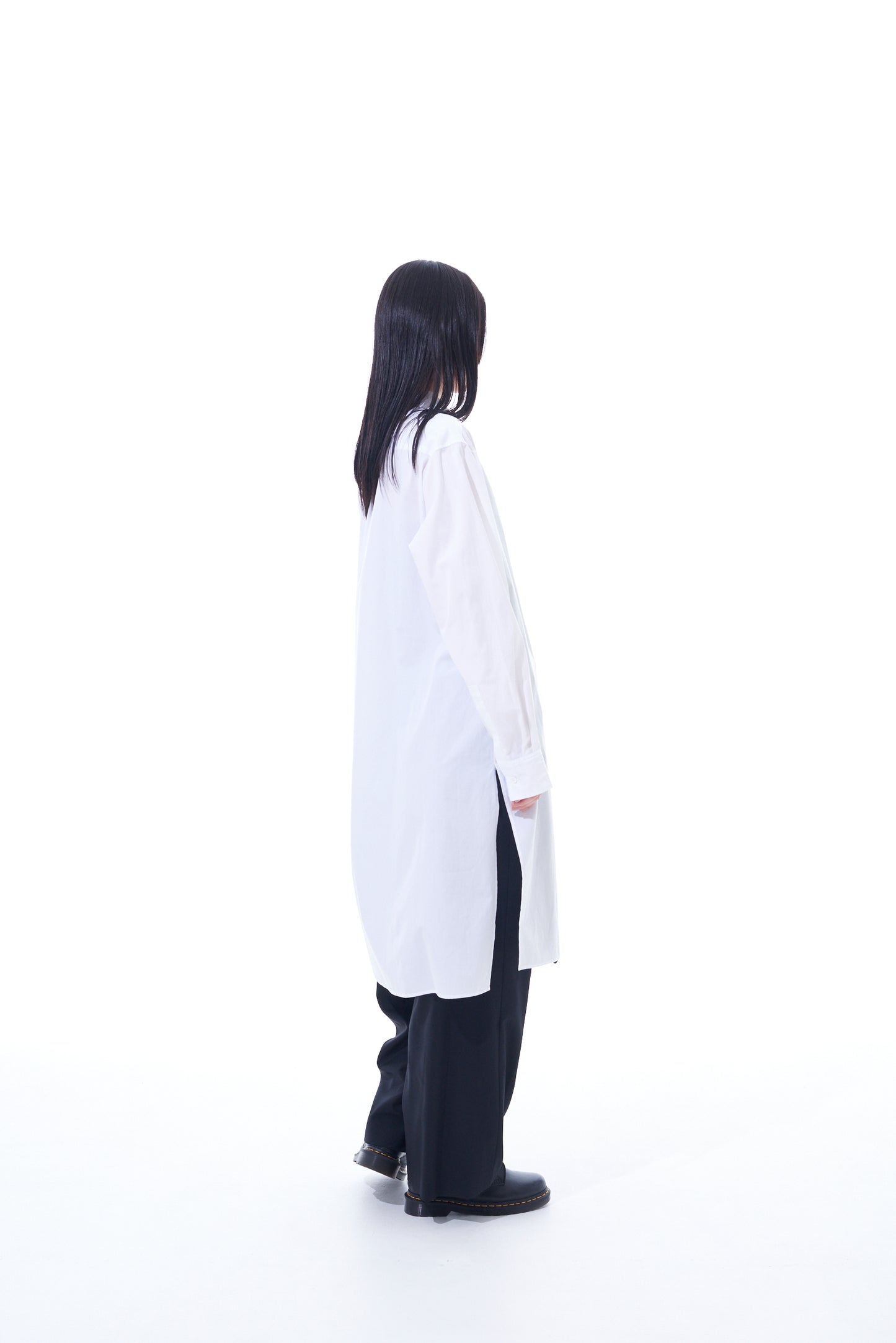 100/2 BROAD REGULAR COLLAR LOOSE FIT LONG SHIRT