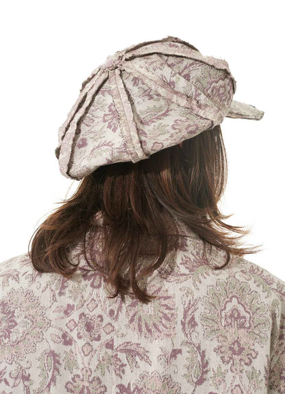 GOBELIN JACQUARD EIGHT-CONTACT CUT OFF CASQUETTE