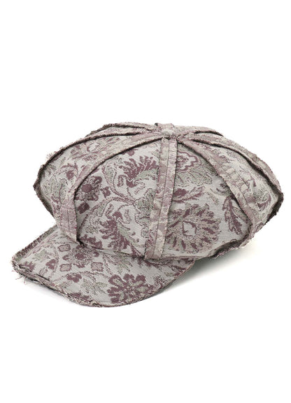 GOBELIN JACQUARD EIGHT-CONTACT CUT OFF CASQUETTE