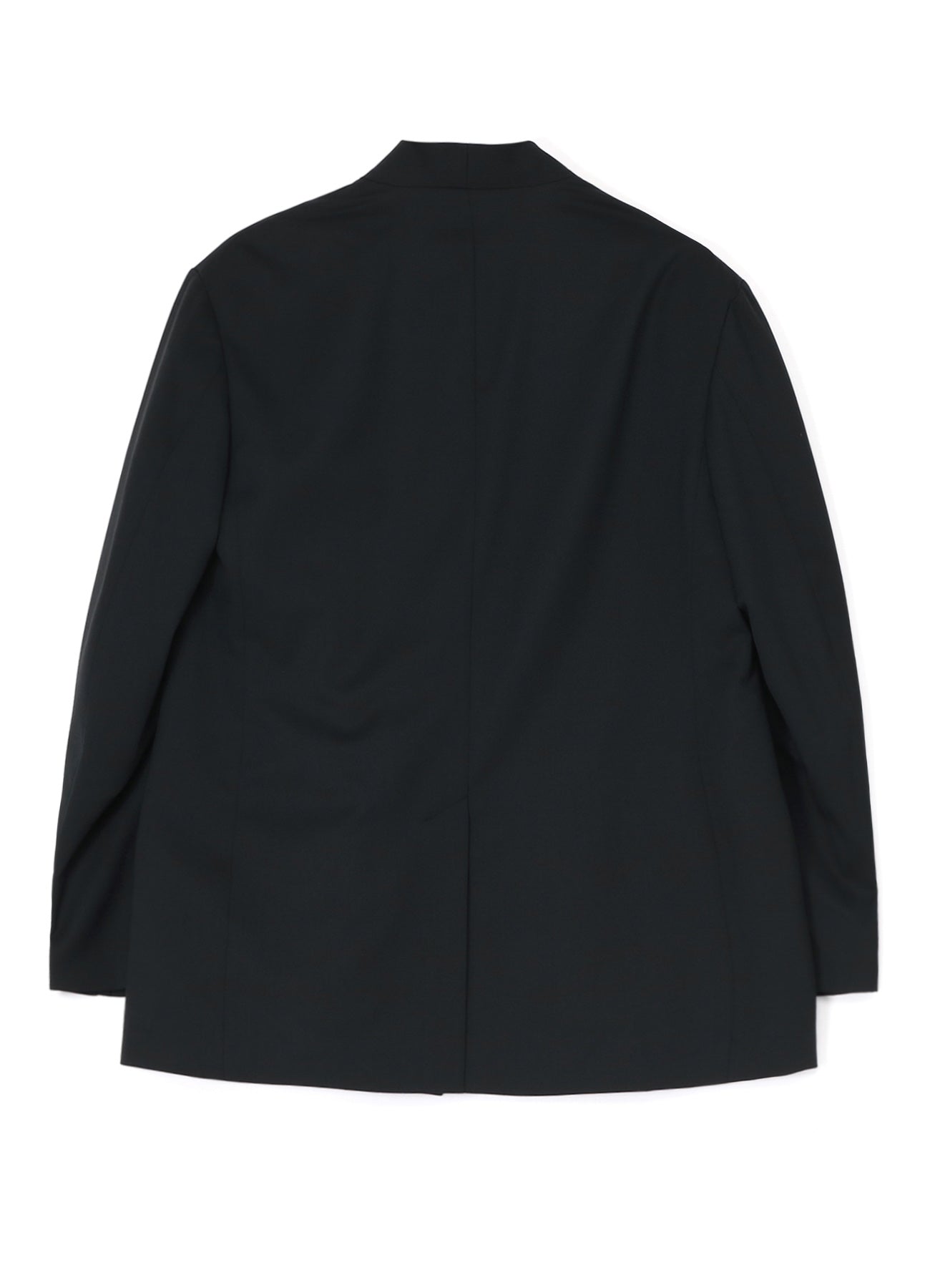 T/W GABARDINE COLLARLESS JACKET