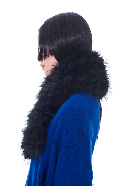 SHAGGY FUR NECK WARMER