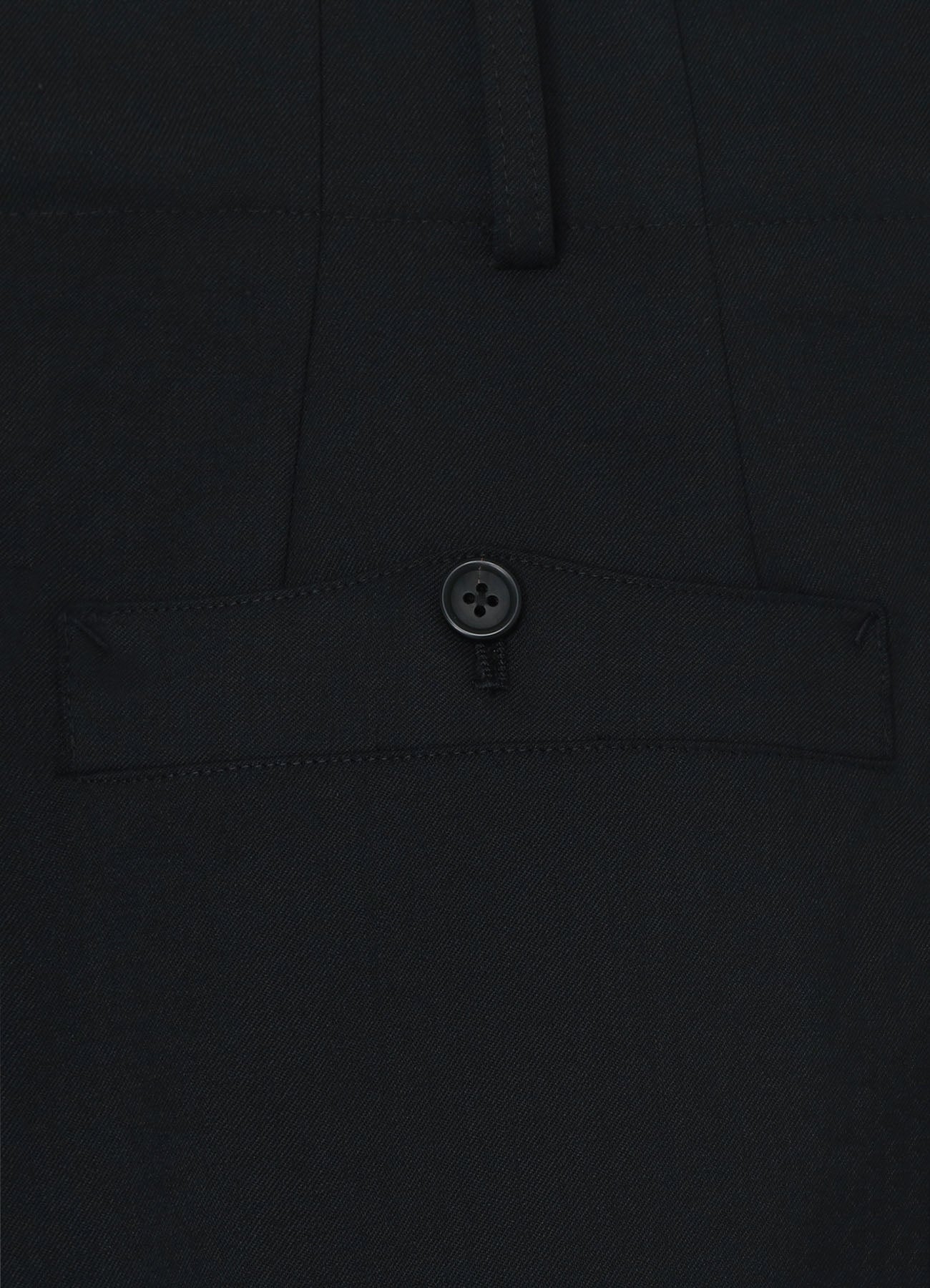 T/W GABARDINE 2-TUCK PANTS WITH HEM TIES