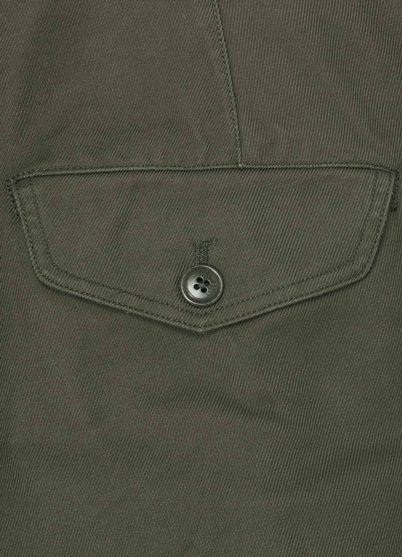 FRENCH WORKER SURGE SAROUEL PANTS WITH DEEP RISE AND BUTTON FLY DESIGN