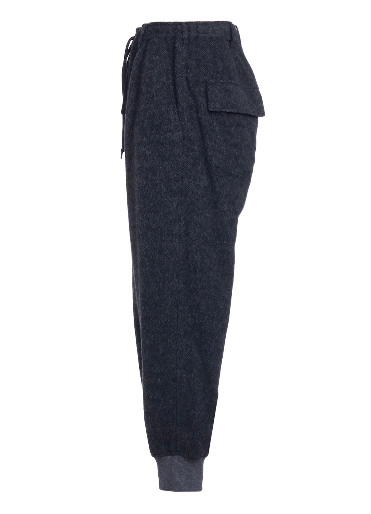 ECO WOOL BEAVER SARUEL RIB PANTS