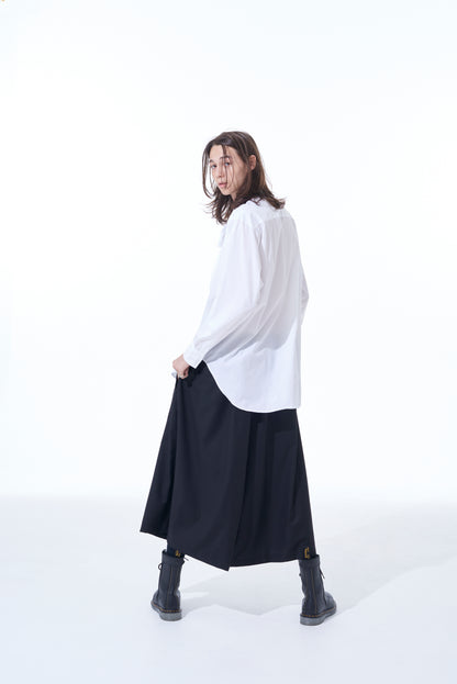 T/W GABARDINE CULOTTE PANTS