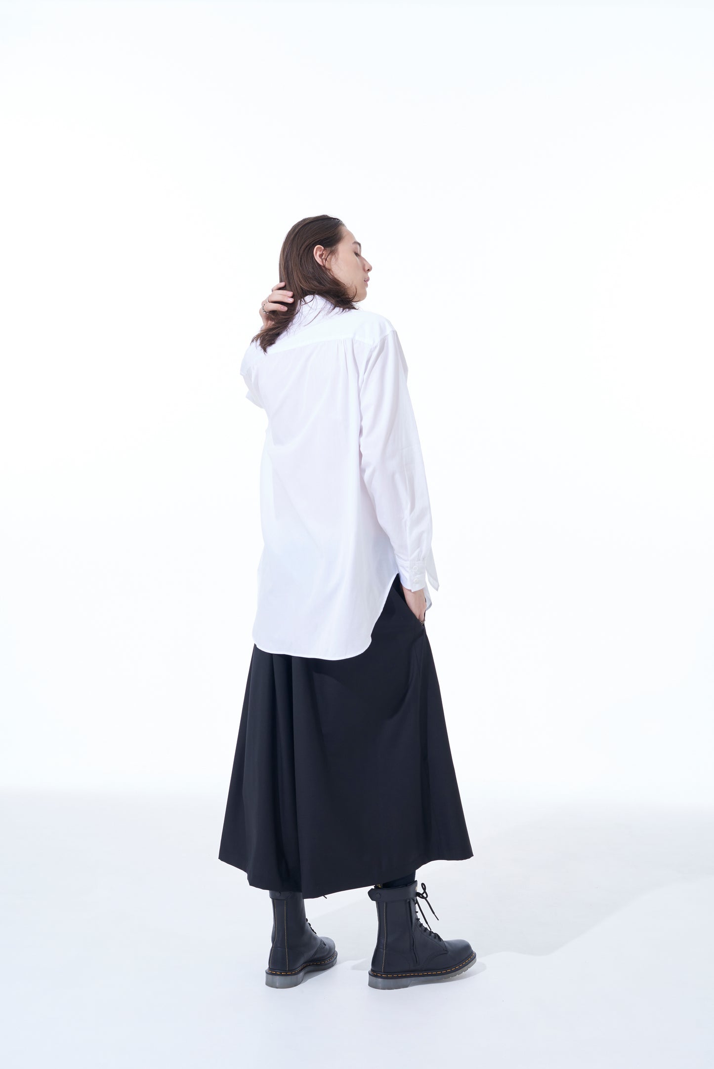 T/W GABARDINE CULOTTE PANTS