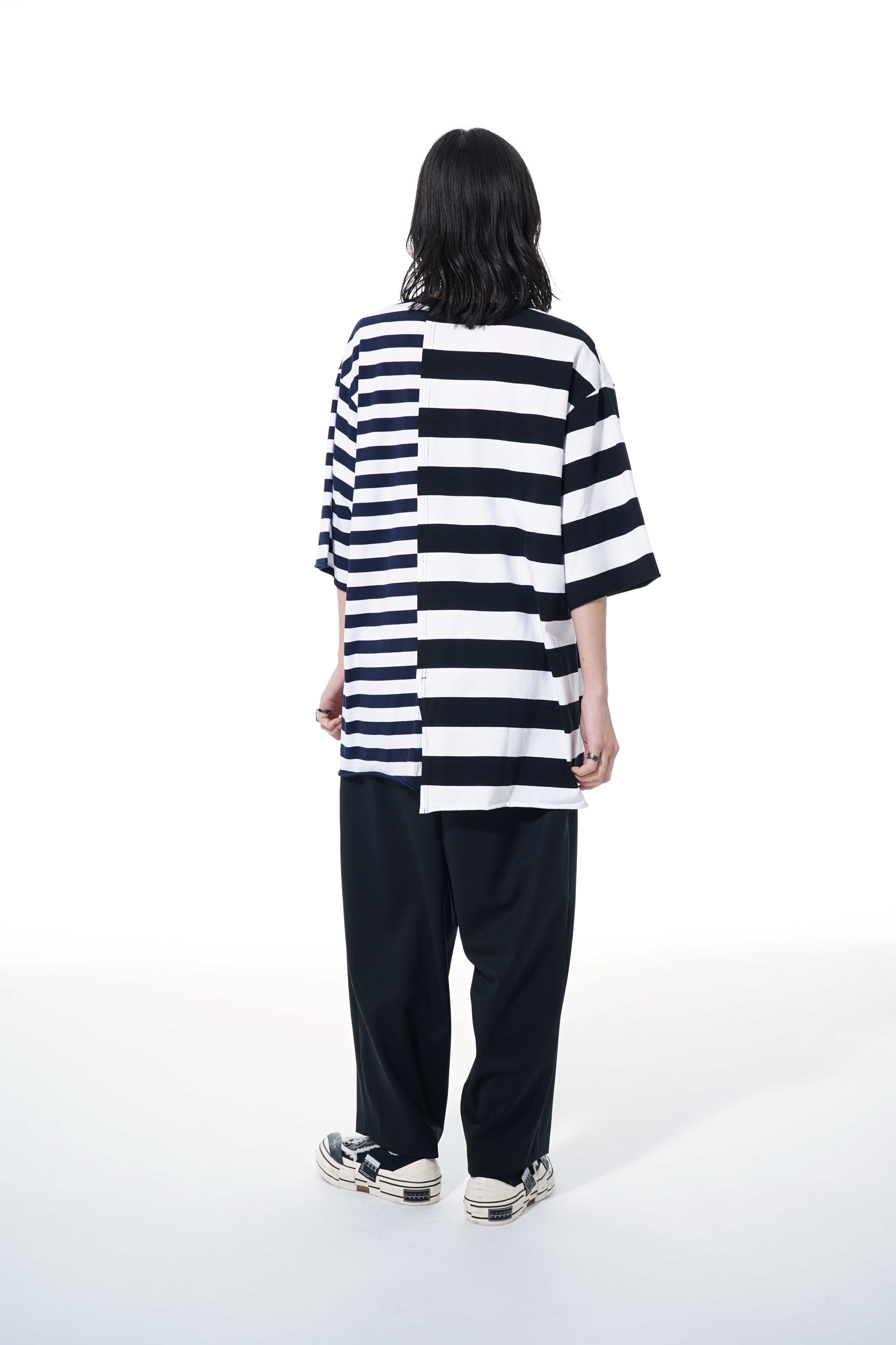 T/W GABARDINE 2-TUCK TAPERED BELT PANTS – THE SHOP YOHJI YAMAMOTO