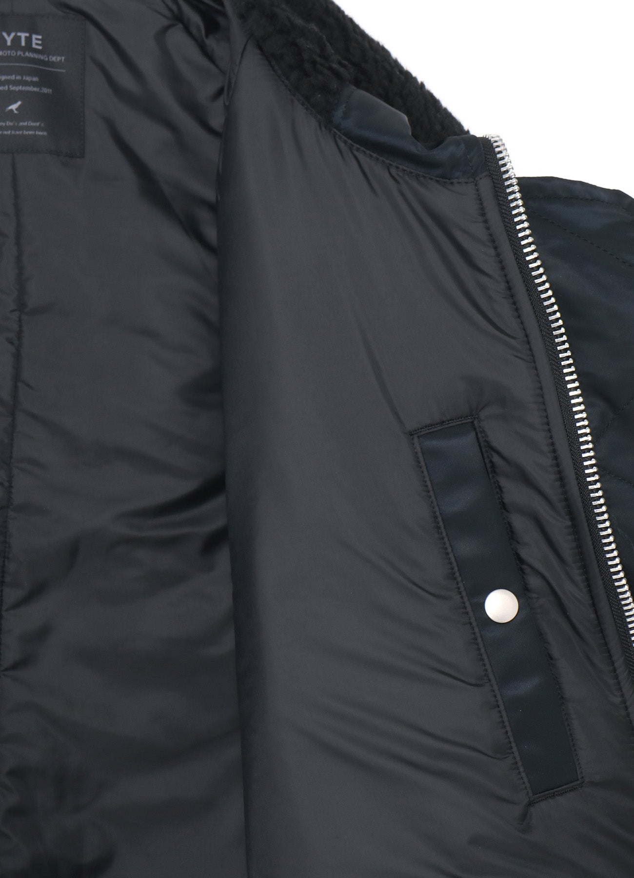 WATER REPELLENT NYLON TWILL OVERSIZED N-2B FLIGHT JACKET – THE SHOP YOHJI  YAMAMOTO