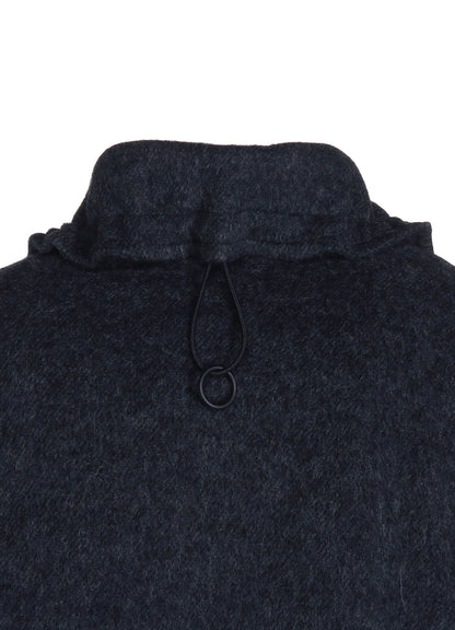 ECO WOOL BEAVER OVERSIZED LONG TRUCK TOP