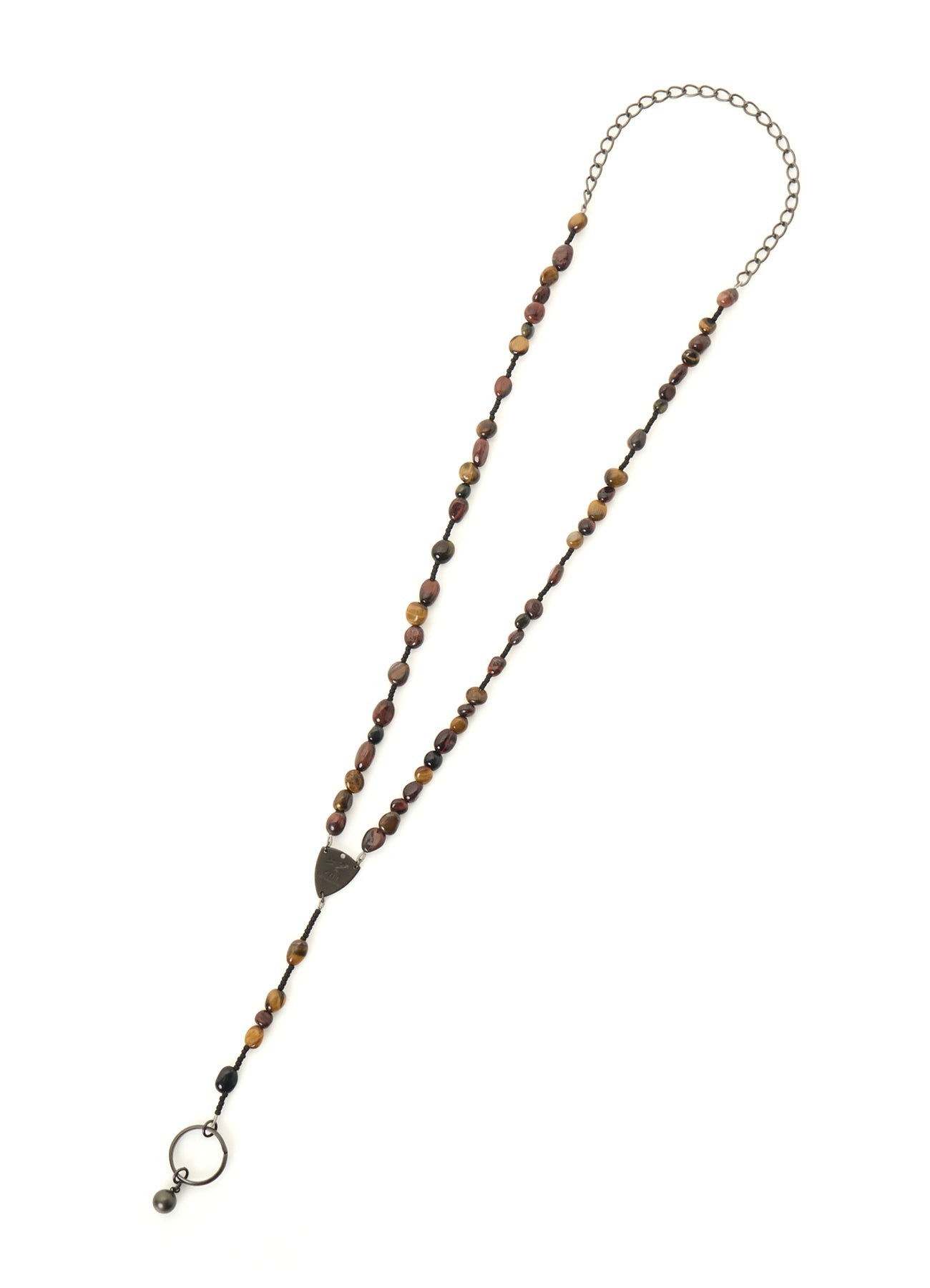 TIGER'S EYE ROSARY NECKLACE – THE SHOP YOHJI YAMAMOTO