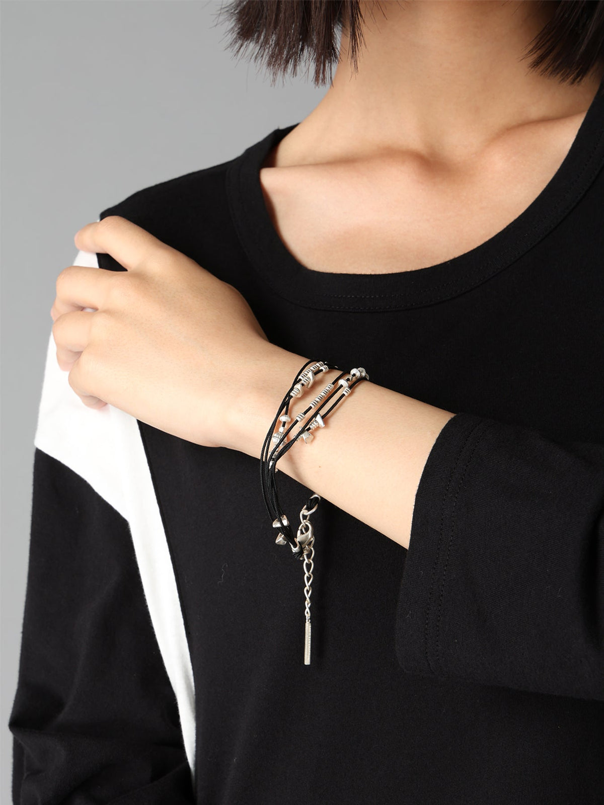 INDIAN STYLE MIXED BLOCK BRACELET