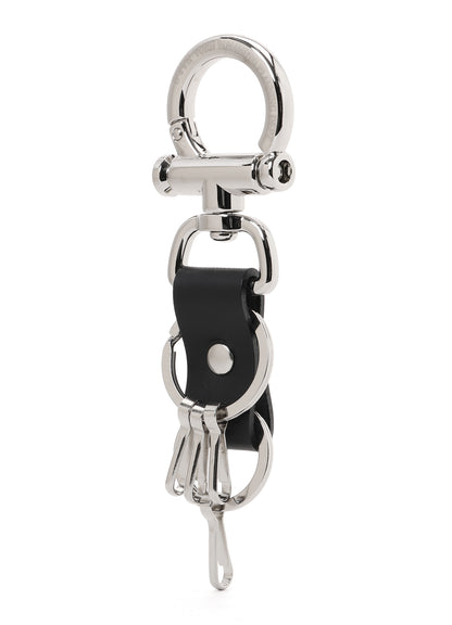 BAR STYLE LEATHER STRAP KEY FLOCK