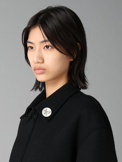 DOVE MOTIF AND S'YTE LOGO PIN