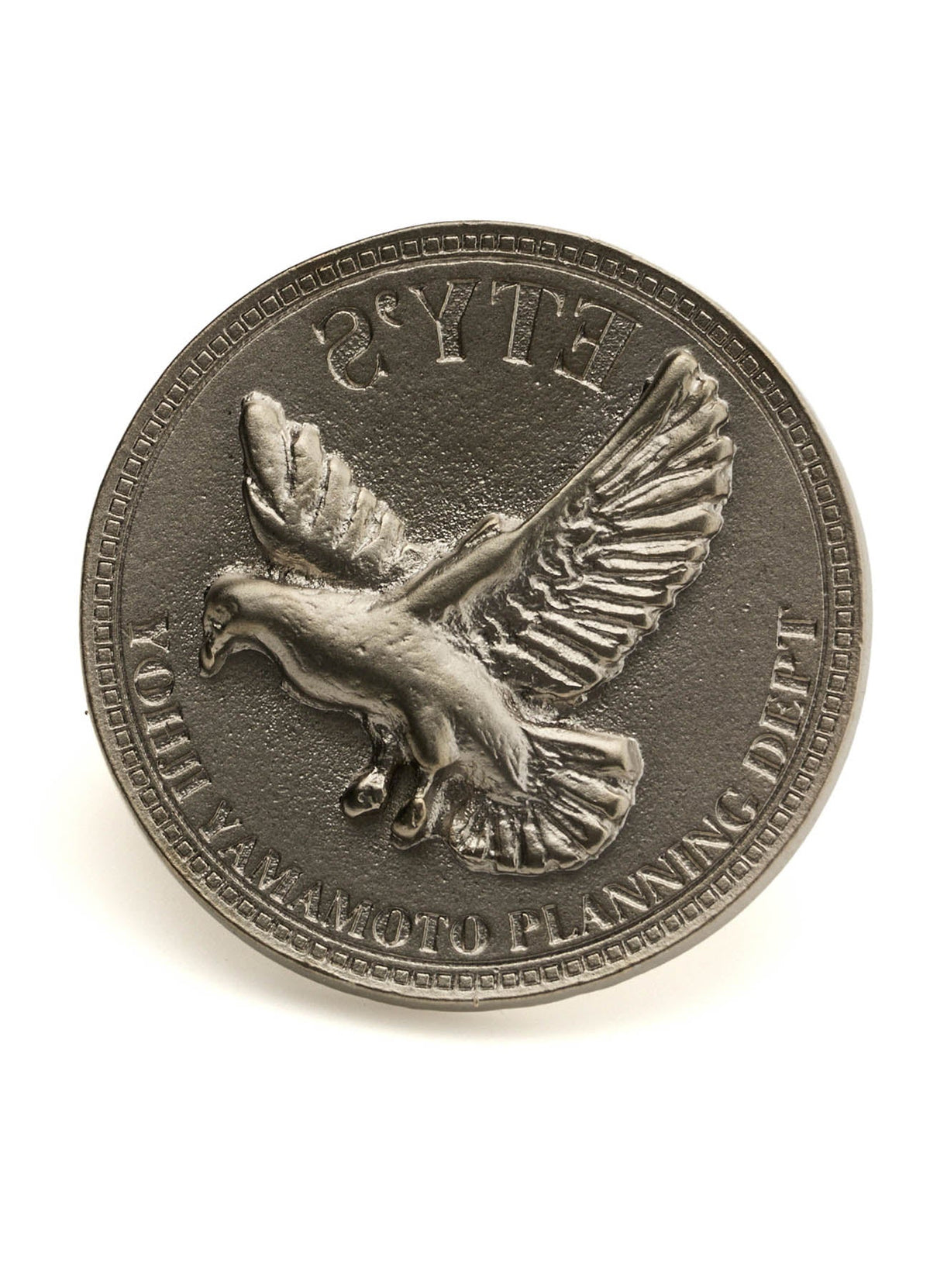 DOVE MOTIF AND S'YTE LOGO PIN