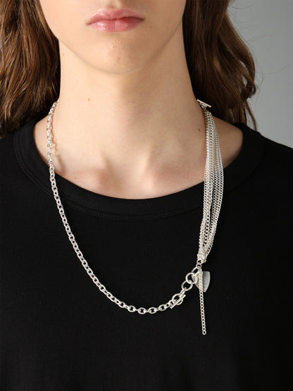 BRASS 2-WAY BRACELET NECKLACE