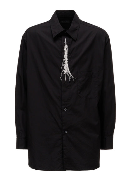 100/2 COTTON BROAD HALF CONCEALED PLACKET RAGULAR SHIRT