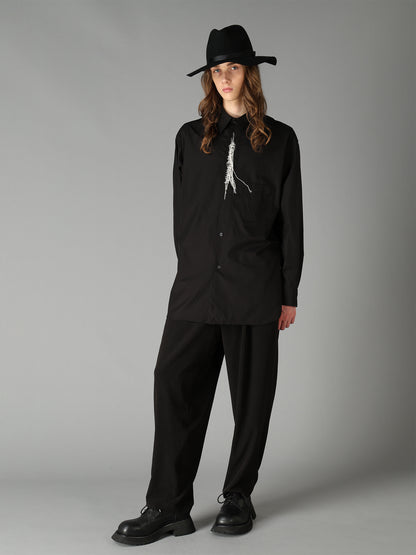 100/2 COTTON BROAD HALF CONCEALED PLACKET RAGULAR SHIRT