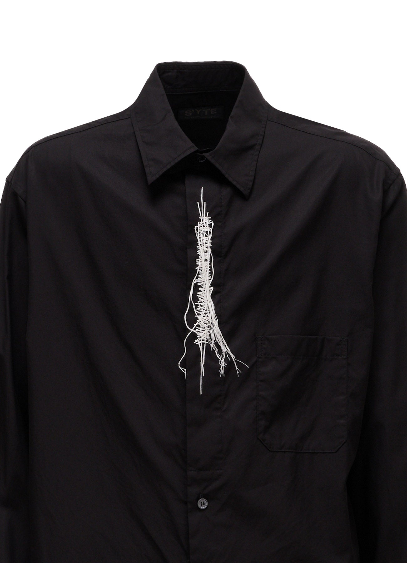100/2 COTTON BROAD HALF CONCEALED PLACKET RAGULAR SHIRT – THE SHOP