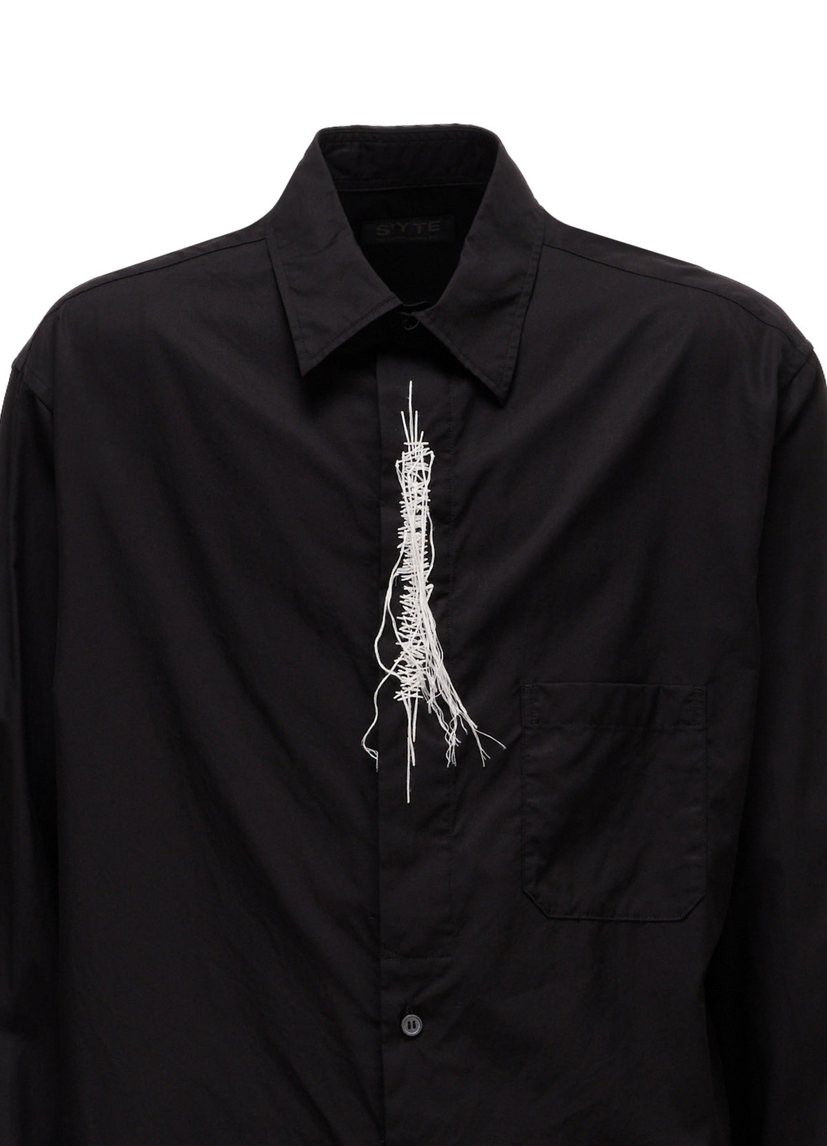 100/2 COTTON BROAD HALF CONCEALED PLACKET RAGULAR SHIRT