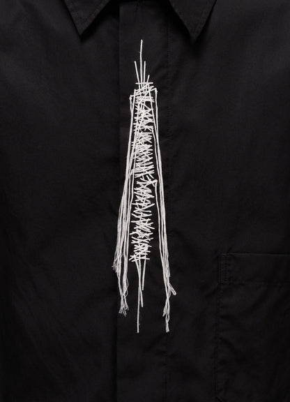 100/2 COTTON BROAD HALF CONCEALED PLACKET RAGULAR SHIRT