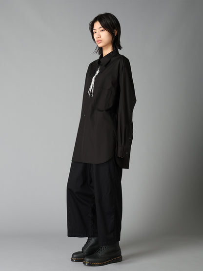 100/2 COTTON BROAD HALF CONCEALED PLACKET RAGULAR SHIRT