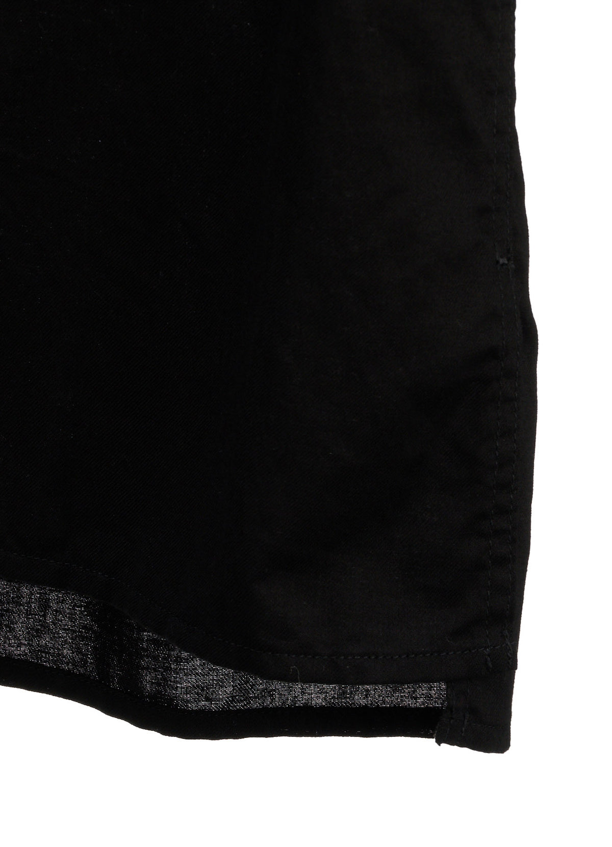 COTTON TWILL PATCHWORK ZIP-UP REGULAR SHIRT