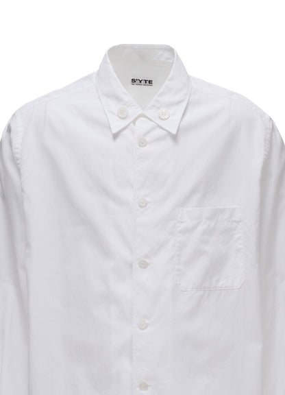100/2 COTTON BROAD COLLAR BUTTON REGULAR SHIRT