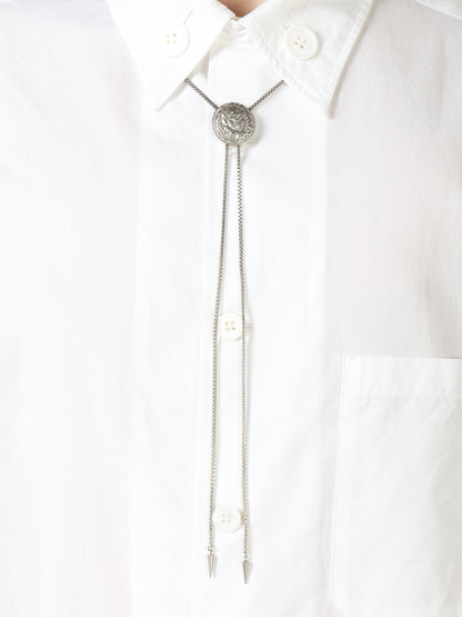 100/2 COTTON BROAD COLLAR BUTTON REGULAR SHIRT