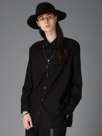 100/2 COTTON BROAD COLLAR BUTTON REGULAR SHIRT